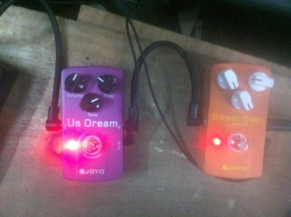My new guitar pedals